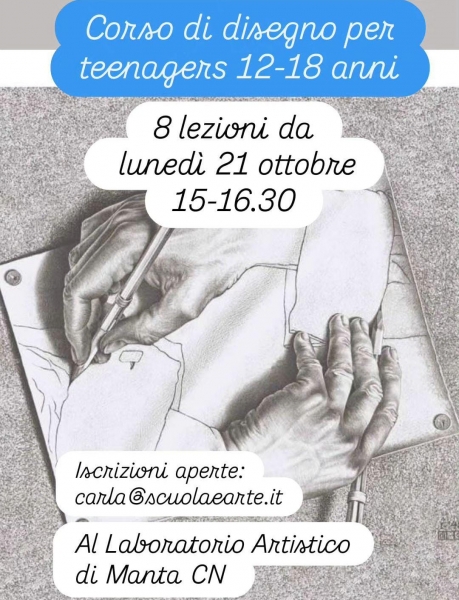 Corso di disegno per teenagers!